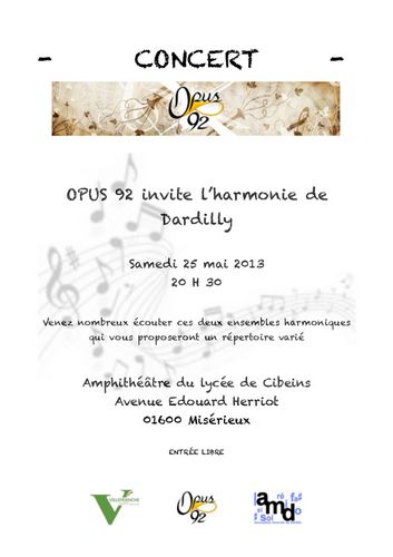 Concert de Mai 2013